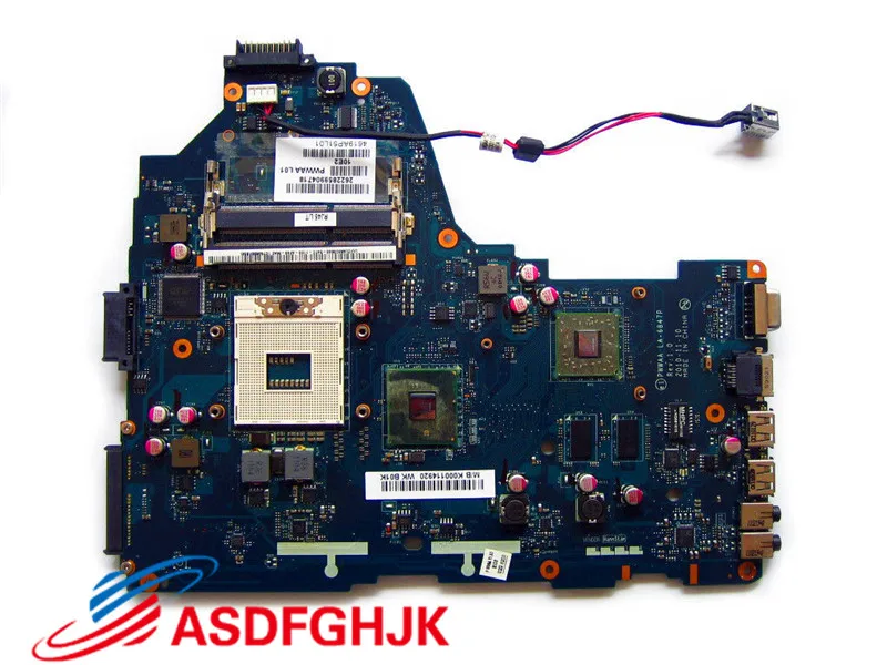 Оригинальная материнская плата для Toshiba Satellite C660 C665 K000114920 HD5470 PWWAA LA-6847P Test |