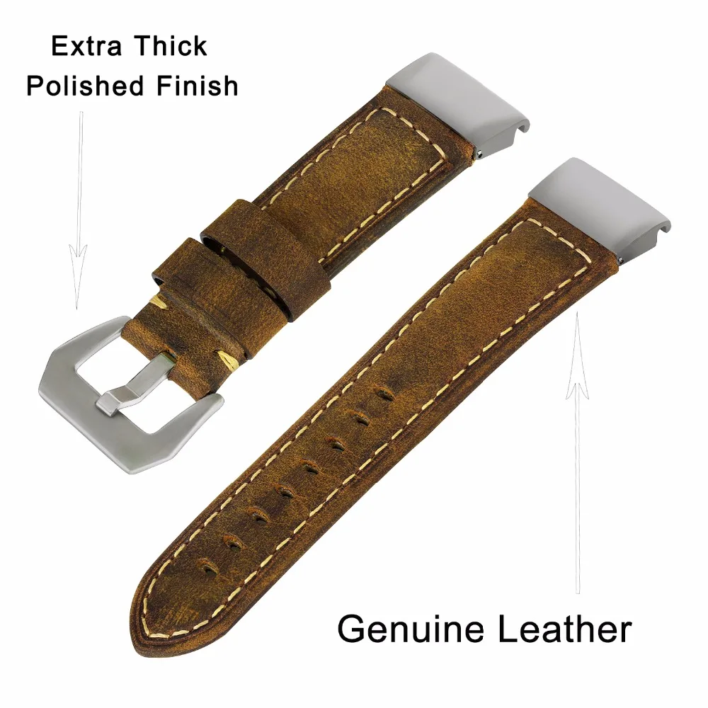 Quick Fit Genuine Leather Watchband 26mm for Garmin Fenix 5X/5X Plus/Fenix 3/3 HR/D2/Descent MK1 Watch Band Wrist Strap Bracelet
Quick Fit Genuine Leather Watchband 26mm for Garmin Fenix 5X/5X Plus/Fenix 3/3 HR/D2/Descent MK1 Watch Band Wrist Strap Bracelet