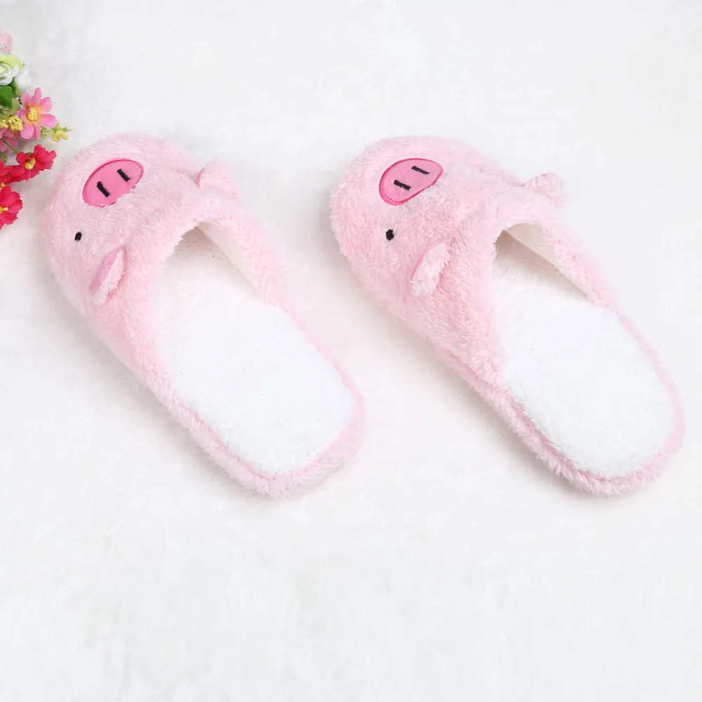 2019 Women's Slippers With Fur Winter Casual Shoes Lovely Pig Home Floor Soft Stripe Slippers Female Shoes 36-40 Keep Warm Hot
2019 Women's Slippers With Fur Winter Casual Shoes Lovely Pig Home Floor Soft Stripe Slippers Female Shoes 36-40 Keep Warm Hot