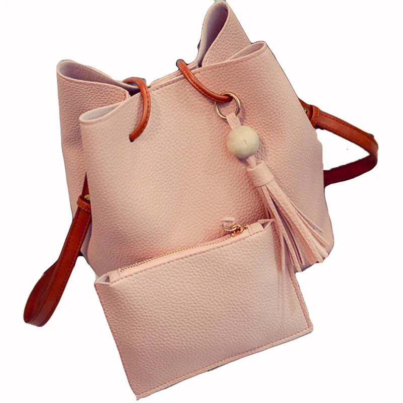 2018 новые женские кисточкой сумочка модная одежда для девочек Tote плеча телефон
