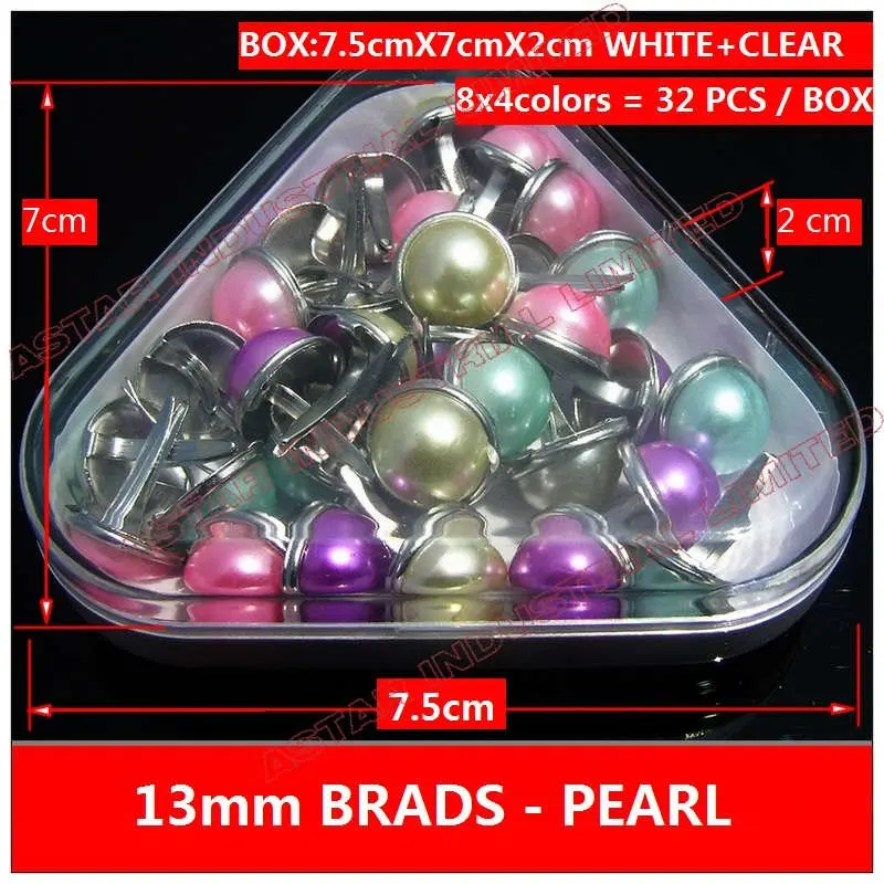 HOT SALE ! 32pcs/set Purple Pearl scrapbooking Brads, scrapbooking brads, Free Shipping,13mm
HOT SALE ! 32pcs/set Purple Pearl scrapbooking Brads, scrapbooking brads, Free Shipping,13mm