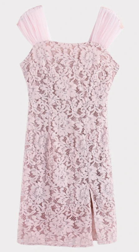 Elegant Pink Lace Midi Dress Sexy Split Bodycon Dress Women Summer Ladies Dresses Vestidos Verano
Elegant Pink Lace Midi Dress Sexy Split Bodycon Dress Women Summer Ladies Dresses Vestidos Verano