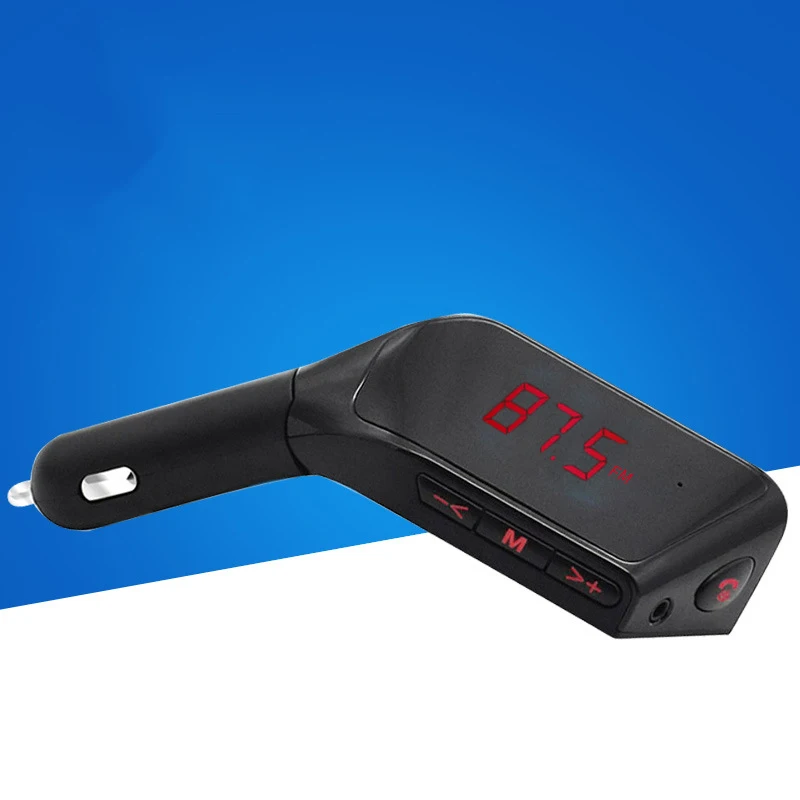 Bluetooth автомобильный комплект Mp3 музыкальный плеер fm-передатчик Hands Free M Os Livres |