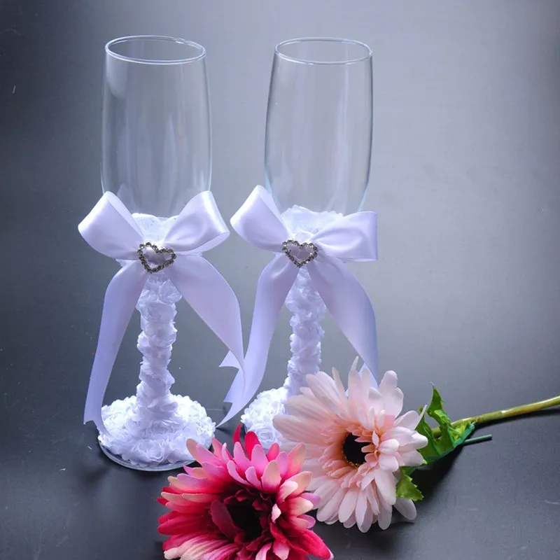 2 PCS / Set Wedding Glasses Set Champagne Toasting Glasses For Weddings Decoration Toasting Flute Long Wine Glasses Cup
2 PCS / Set Wedding Glasses Set Champagne Toasting Glasses For Weddings Decoration Toasting Flute Long Wine Glasses Cup