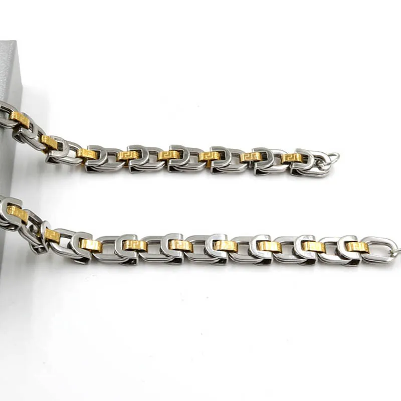 1 Mens Necklace Byzantine Box Chain Stainless Steel Multi Color Personalized Wholesale Vintage For Men beautiful Women Jewelry
1 Mens Necklace Byzantine Box Chain Stainless Steel Multi Color Personalized Wholesale Vintage For Men beautiful Women Jewelry