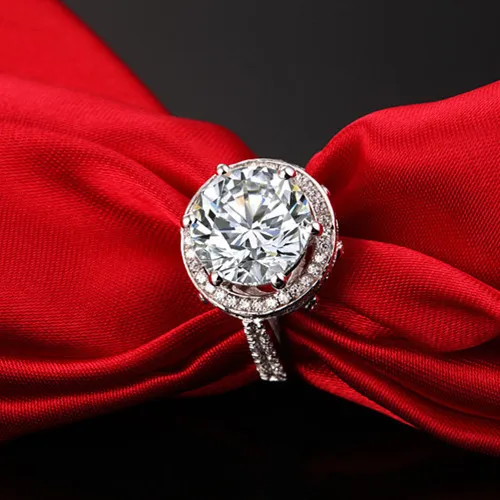 18K White Gold God Bridal Ring Amazing Design Big Diamond Ring 5CT Test Positive Moissanite Lab Grown Diamond Engaement Ring
18K White Gold God Bridal Ring Amazing Design Big Diamond Ring 5CT Test Positive Moissanite Lab Grown Diamond Engaement Ring