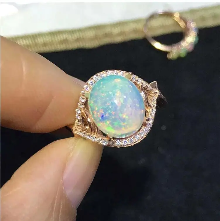 Free Shipping Fashion Ring REAL S925 sterling silver inlaid Natural OPal ring 9*11mm
Free Shipping Fashion Ring REAL S925 sterling silver inlaid Natural OPal ring 9*11mm