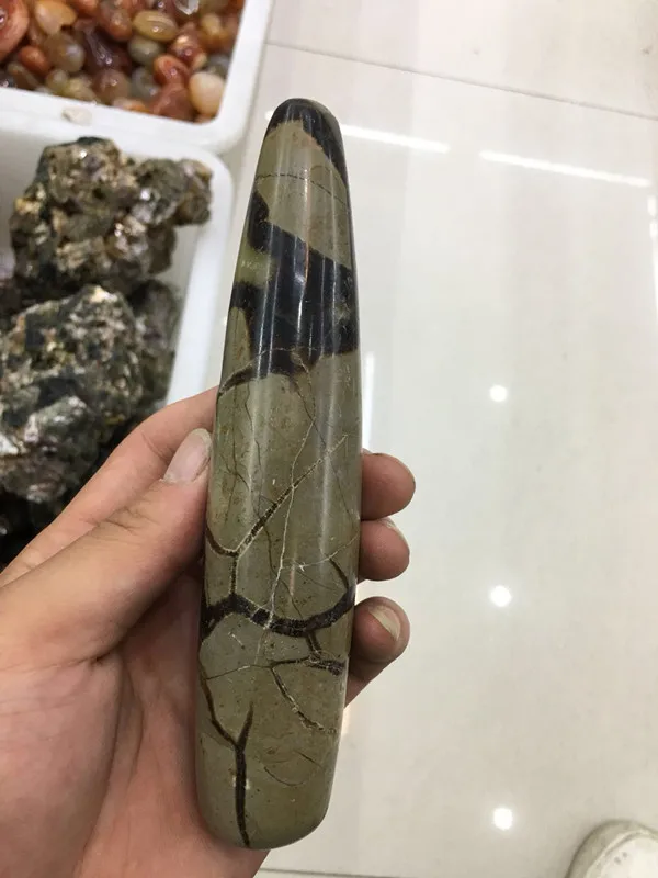 Natural Madagascar mineral, turtle back stone, pillar quartz massage stick positive energy reiki crystal rod healing
Natural Madagascar mineral, turtle back stone, pillar quartz massage stick positive energy reiki crystal rod healing