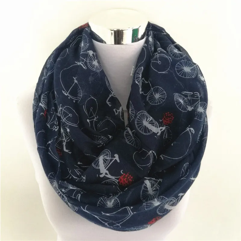 10pcs/lot Multi-Usage Fashion Women Bicycle infinity scarf Prints Shawl Lady Long Stripe Scarf Popular four seasons
10pcs/lot Multi-Usage Fashion Women Bicycle infinity scarf Prints Shawl Lady Long Stripe Scarf Popular four seasons