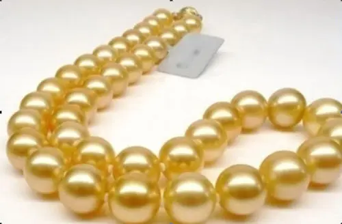 Модная девушка> горячая распродажа 10 мм натуральное жемчужное ожерелье из южноморского золота 18 дюймов AAA
Модная девушка> горячая распродажа 10 мм натуральное жемчужное ожерелье из южноморского золота 18 дюймов AAA