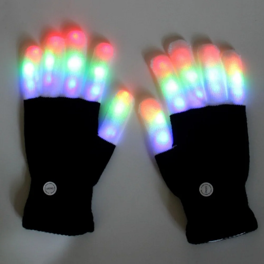 Glowing Gloves LED Black White Gloves Bar Party Flash Party Fingertip Lighting Light Stripes New Ideas Creative Gloves 1 Pair
Glowing Gloves LED Black White Gloves Bar Party Flash Party Fingertip Lighting Light Stripes New Ideas Creative Gloves 1 Pair