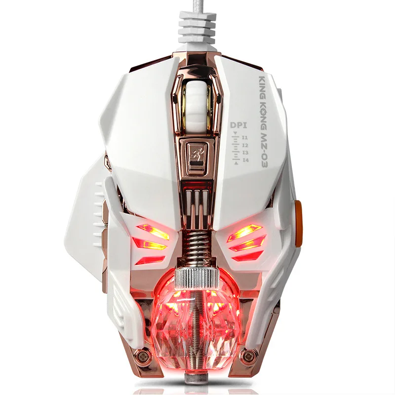 New Product Gaming Mouse Macro Programming Professional Wired Game Metal Detachable Mouse Free Weight Block Crystal Ball
New Product Gaming Mouse Macro Programming Professional Wired Game Metal Detachable Mouse Free Weight Block Crystal Ball