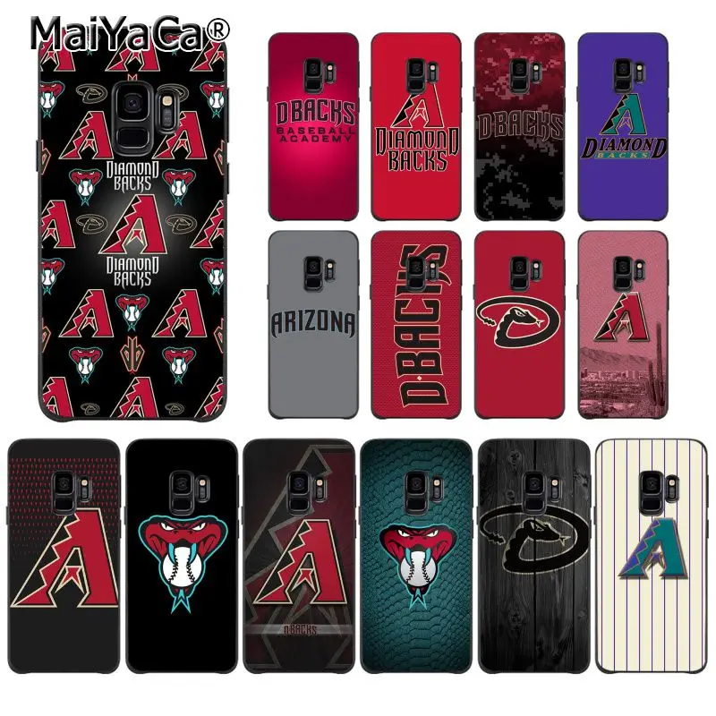 Мягкий силиконовый чехол MaiYaCa Arizona Diamondbacks из ТПУ для Samsung S9 plus S5 S6 S6edge S6plus S7 S7edge S8