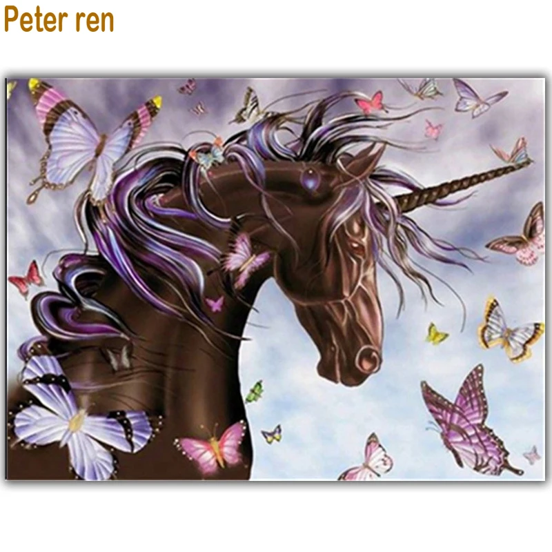 Peter ren Diamond painting DIY crafts kit Beautiful butterfly Licorne 5d mosaic icon square full embroidery rhinestone Paintings
Peter ren Diamond painting DIY crafts kit Beautiful butterfly Licorne 5d mosaic icon square full embroidery rhinestone Paintings