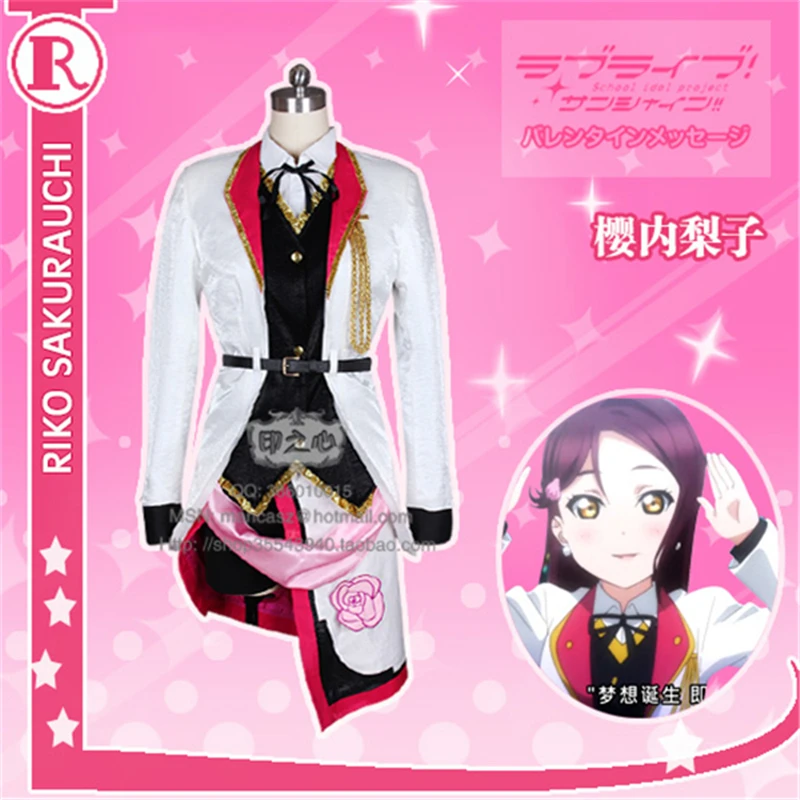 Anime! Love Live! Aqours Sakurauchi Riko Episode 13 Palgantong Tickets for the Future Uniform Cosplay Costume Free Shipping
Anime! Love Live! Aqours Sakurauchi Riko Episode 13 Palgantong Tickets for the Future Uniform Cosplay Costume Free Shipping