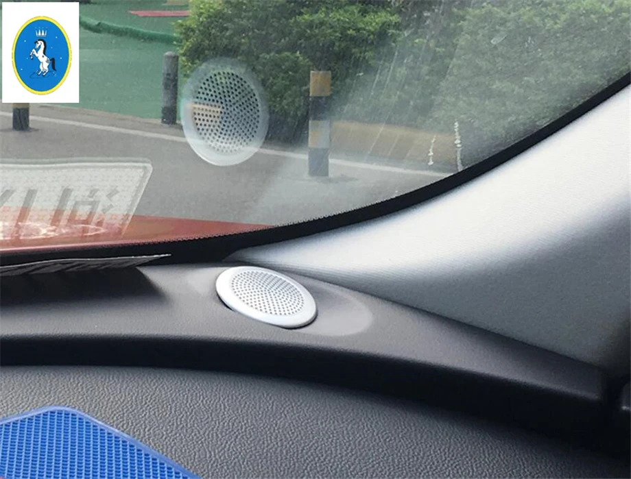 Yimaautotrims Auto Accessory Front Side Speaker Audio Protector Decoration Cover Kit Trim Fit For Jaguar F-Pace 2017 - 2020
Yimaautotrims Auto Accessory Front Side Speaker Audio Protector Decoration Cover Kit Trim Fit For Jaguar F-Pace 2017 - 2020