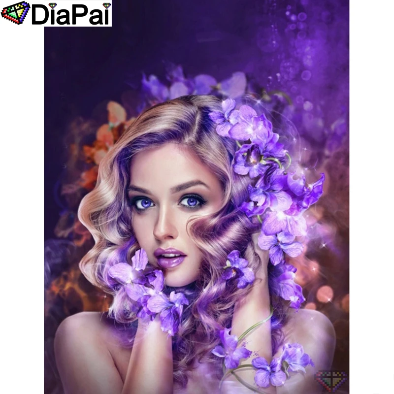 DIAPAI Diamond Painting 5D DIY 100% Full Square/Round Drill "Beauty character" Diamond Embroidery Cross Stitch 3D Decor A24787
DIAPAI Diamond Painting 5D DIY 100% Full Square/Round Drill "Beauty character" Diamond Embroidery Cross Stitch 3D Decor A24787