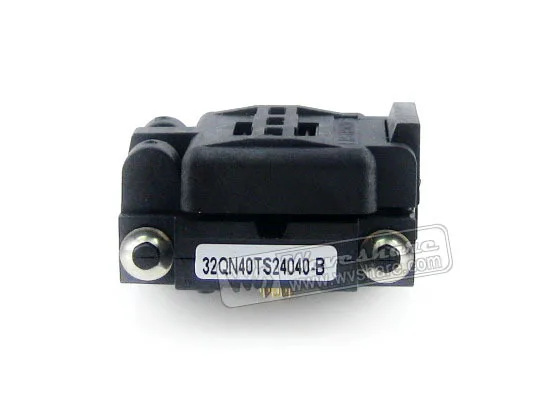 Тестовый адаптер Plastronics IC 32QN40TS24040 0,4 мм Шаг QFN32 MLP32 MLF32 посылка доставка
Тестовый адаптер Plastronics IC 32QN40TS24040 0,4 мм Шаг QFN32 MLP32 MLF32 посылка доставка