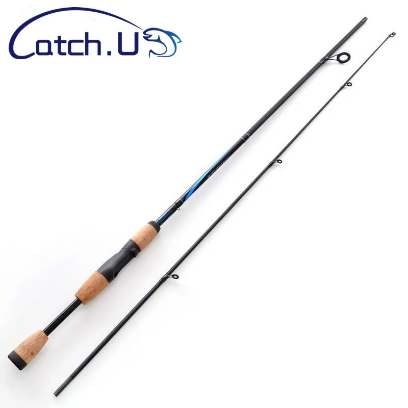 Catch.U карбоновая удочка 1 8 м 6 12 фунтов г 2 сегментные удочки Спиннинговые