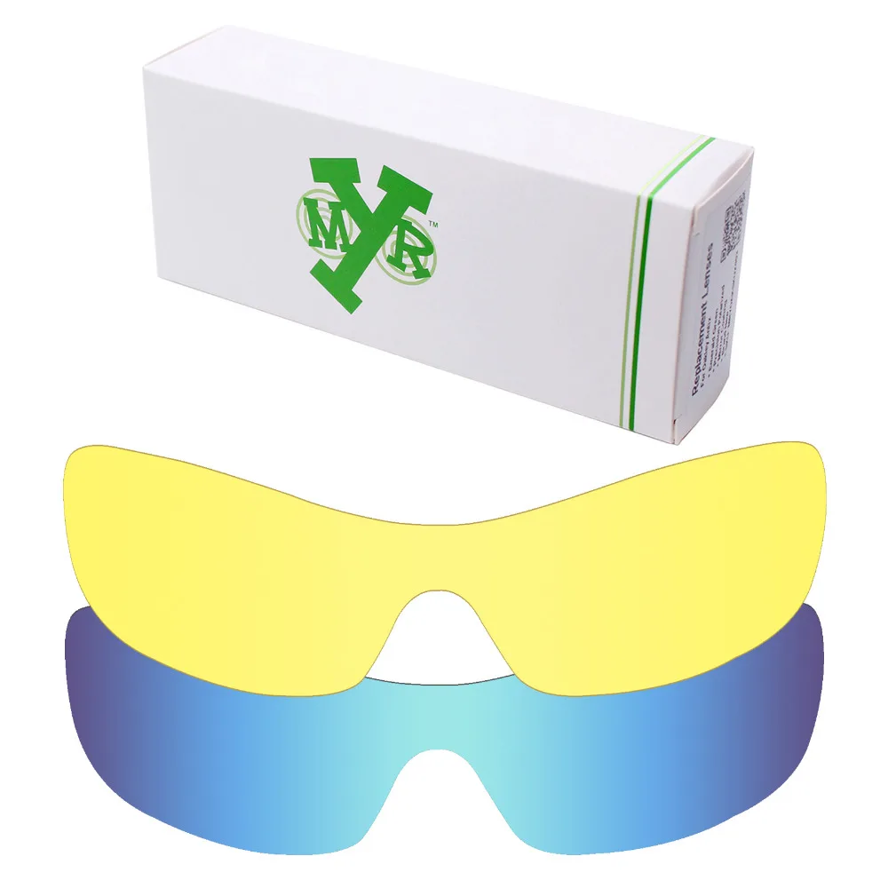 2 Pieces Mryok Anti-Scratch Replacement Lenses for-Oakley Antix Sunglasses Lens Ice Blue & HD Yellow
2 Pieces Mryok Anti-Scratch Replacement Lenses for-Oakley Antix Sunglasses Lens Ice Blue & HD Yellow