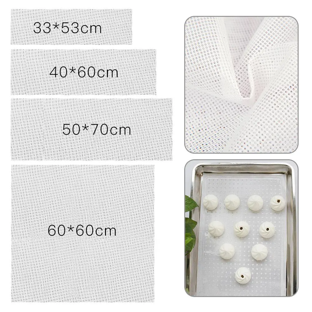 Silicone Steamer Non-Stick Pad Square Round Shape Mesh Pad Dumplings Baking Mat Dim Sum Paper Home Kitchen Cooking Tools
Silicone Steamer Non-Stick Pad Square Round Shape Mesh Pad Dumplings Baking Mat Dim Sum Paper Home Kitchen Cooking Tools