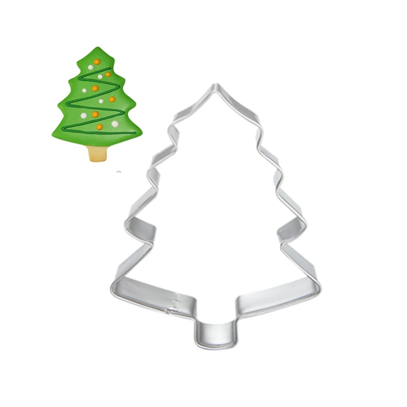 Christmas Tree Cookie Tool Cutter Mould Biscuit Press Icing Set Stamp Mold Stainless Steel Fondant Dessert Fondant Decoration
Christmas Tree Cookie Tool Cutter Mould Biscuit Press Icing Set Stamp Mold Stainless Steel Fondant Dessert Fondant Decoration