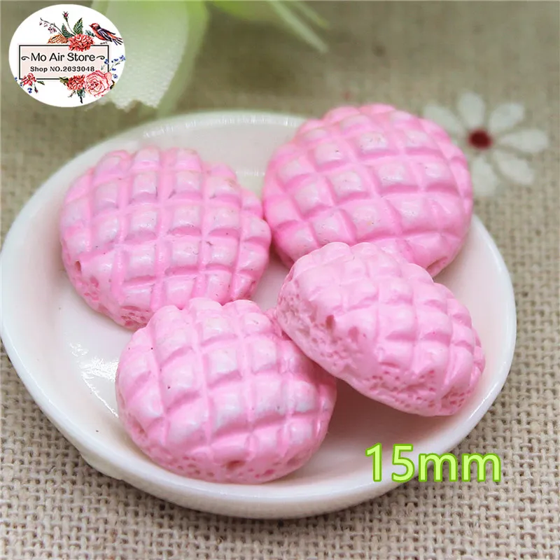 Pink bread 10PCS 15mm Resin Flatback Cabochon Miniature Food Art Supply Decoration Charm Craft
Pink bread 10PCS 15mm Resin Flatback Cabochon Miniature Food Art Supply Decoration Charm Craft