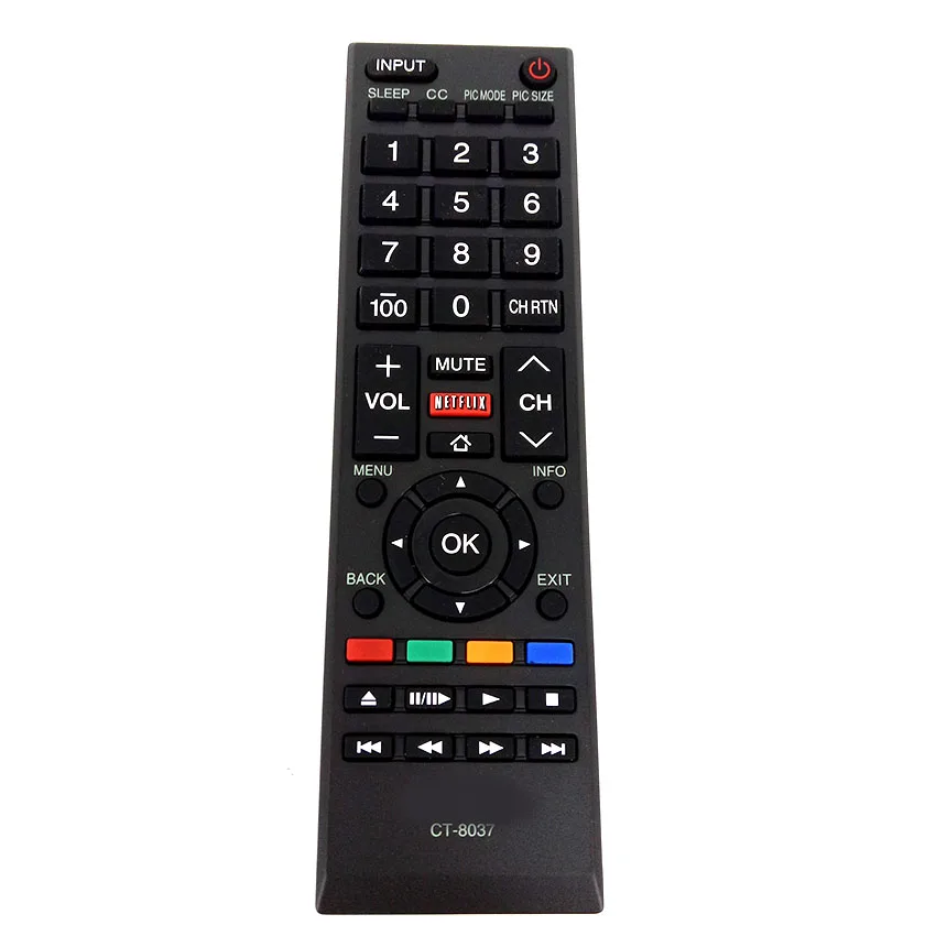 Новая деталь для пульта дистанционного управления Toshiba TV 58L5400 58L5400U 58L5400UC 65L5400 65L5400U с Netflix Fernbedienun
Новая деталь для пульта дистанционного управления Toshiba TV 58L5400 58L5400U 58L5400UC 65L5400 65L5400U с Netflix Fernbedienun
