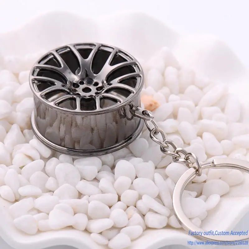 10PCS/Lot Wheel rim model keychain sleutelhanger high quality car key chain llaveros hombre creative wheel
10PCS/Lot Wheel rim model keychain sleutelhanger high quality car key chain llaveros hombre creative wheel