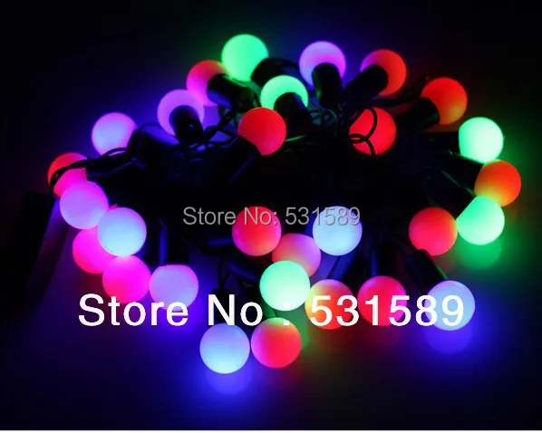Free Shipping Holiday Christmas RGB 5M 50 Led Ball String Lights Lighting Waterproof+220~240V Power Plug
Free Shipping Holiday Christmas RGB 5M 50 Led Ball String Lights Lighting Waterproof+220~240V Power Plug
