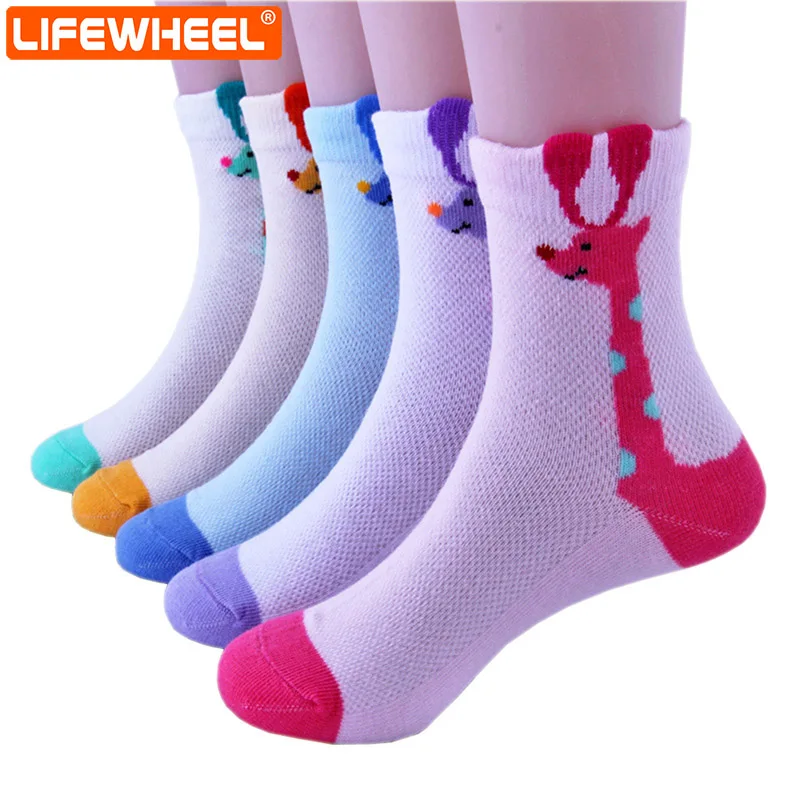LifeWheel милые модные хлопковые носки с героями мультфильмов дышащие подарочные для