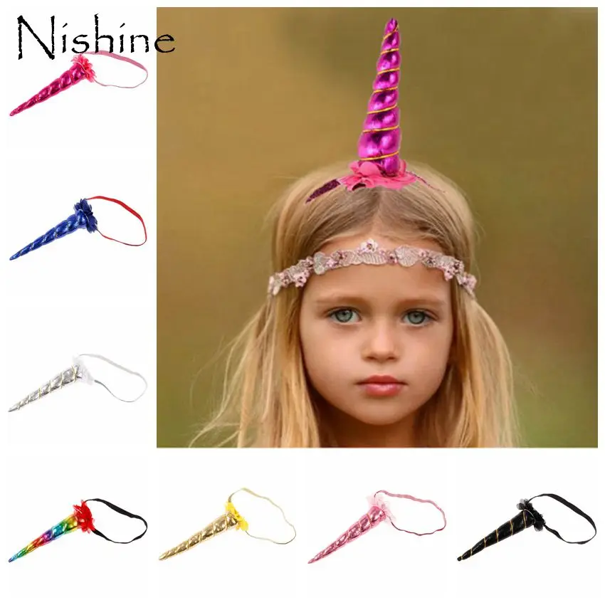 NISHINE New Children Hair Accessories Princess Unicorn Chiffon Flower Headband Baby Crown Headwear Toddler Elastic Headband
NISHINE New Children Hair Accessories Princess Unicorn Chiffon Flower Headband Baby Crown Headwear Toddler Elastic Headband