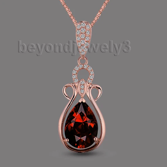 Fantastic Jewelry Pear 8x12mm Garnet In 14Kt Rose Gold Beauty Wedding Pendant WP038
Fantastic Jewelry Pear 8x12mm Garnet In 14Kt Rose Gold Beauty Wedding Pendant WP038