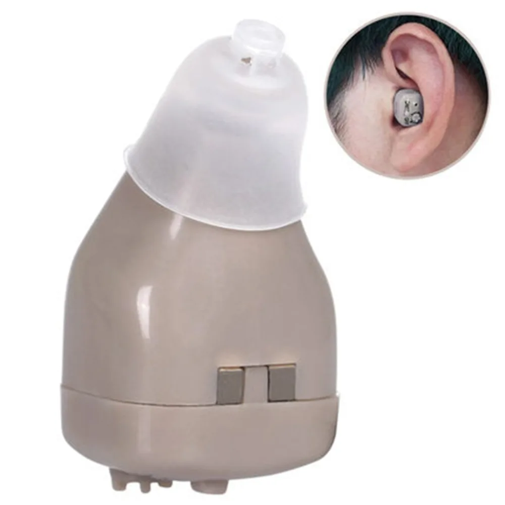 Portable Mini Ear Hearing Aid Audiphones Small In The Ear Invisible Best Sound Amplifier Size Earplugs Adjustable Tone
Portable Mini Ear Hearing Aid Audiphones Small In The Ear Invisible Best Sound Amplifier Size Earplugs Adjustable Tone