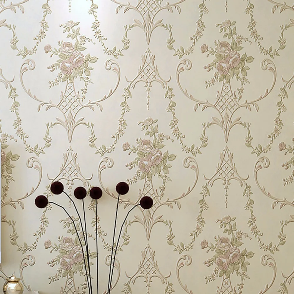 beibehang European luxury fine imitation embroidery non - woven garden garden flowers 3D three - dimensional relief wallpaper
beibehang European luxury fine imitation embroidery non - woven garden garden flowers 3D three - dimensional relief wallpaper