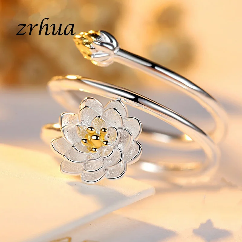 ZRHUA Hot Sale 925 Sterling-Silver-Jewelry Elegant Women Flower Rings for Wedding Engagement Wholesale Newest Design Finger Anel
ZRHUA Hot Sale 925 Sterling-Silver-Jewelry Elegant Women Flower Rings for Wedding Engagement Wholesale Newest Design Finger Anel
