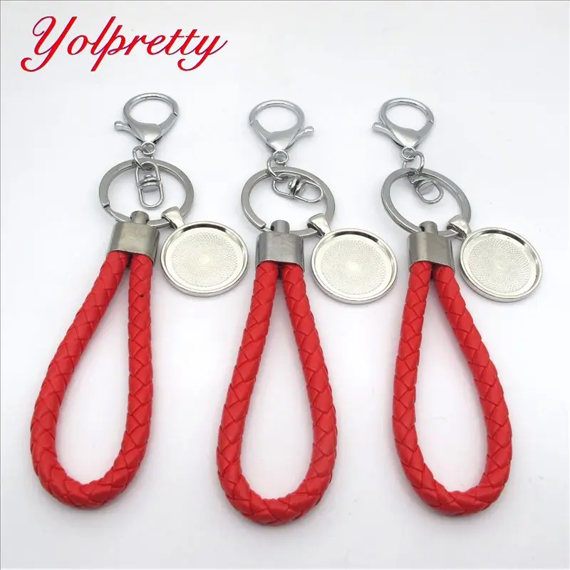 Оптовая продажа, 1 шт., 25 мм, белый кожаный брелок Yolprtty с драгоценным камнем
Оптовая продажа, 1 шт., 25 мм, белый кожаный брелок Yolprtty с драгоценным камнем