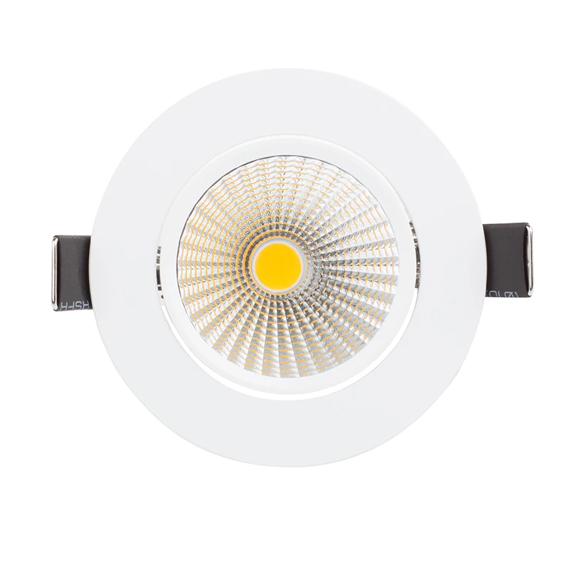 YLSTAR Free shipping Led downlight light COB Ceiling Spot Light 3w 5w 7w 100-240V ceiling recessed Lights Indoor Lighting | Освещение