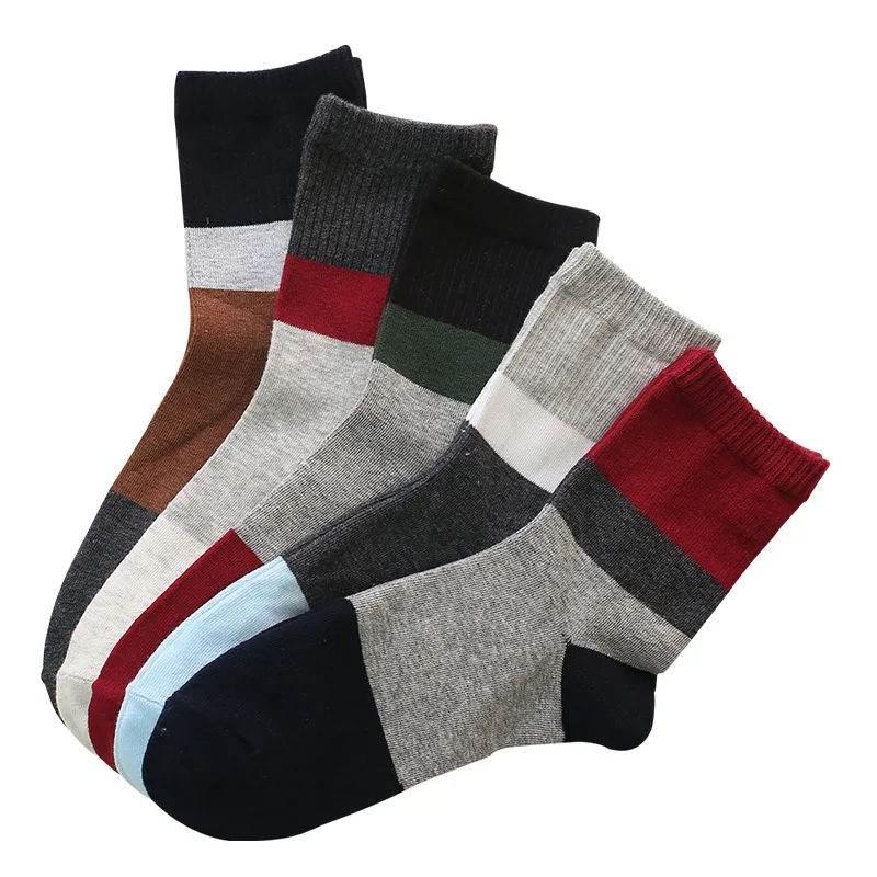 Winter Thick Cotton Stripes Color Leisure Middle Tube Men Socks High Quality Men Socks Wholesale 10pair/lot
Winter Thick Cotton Stripes Color Leisure Middle Tube Men Socks High Quality Men Socks Wholesale 10pair/lot