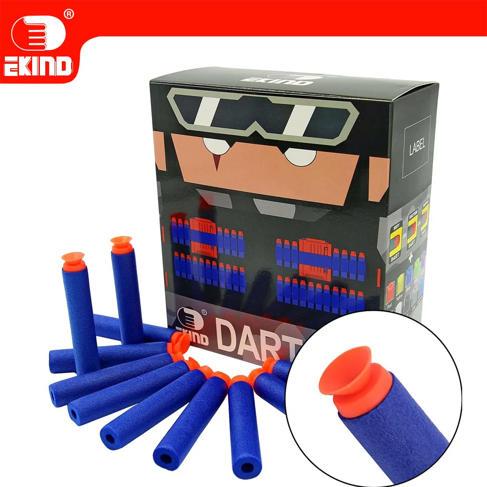 100 шт. всасывающие дротики EKIND 7,2 см пополнение для серии Nerf бластеры детский игрушечный пистолет
100 шт. всасывающие дротики EKIND 7,2 см пополнение для серии Nerf бластеры детский игрушечный пистолет