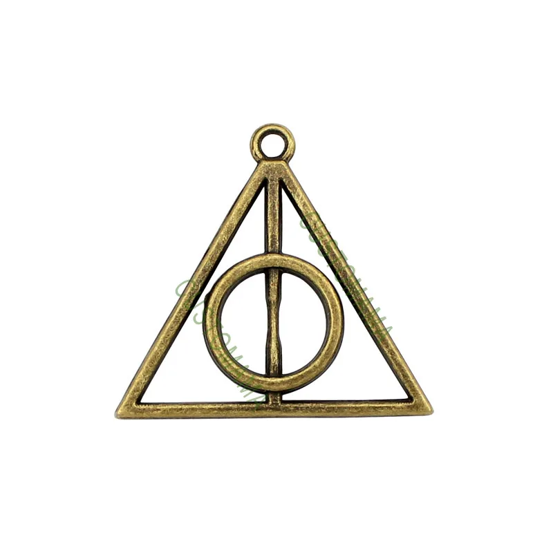 30pcs-Antique Bronze Plated 2 Sided Triangle Charm Pendant, Jewelry findings 32X31mm
30pcs-Antique Bronze Plated 2 Sided Triangle Charm Pendant, Jewelry findings 32X31mm