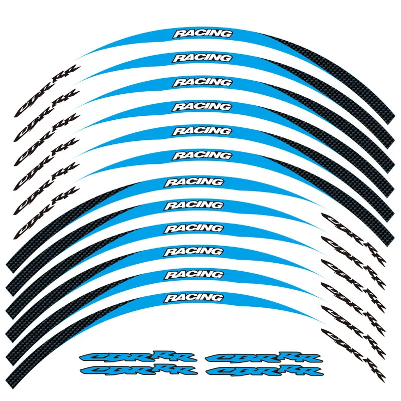 High quality Motorcycle For Honda CBR RR 17 inch Tire 1set front&Rear Edge Outer Rim 4 color Sticker Wheel Decals Reflective
High quality Motorcycle For Honda CBR RR 17 inch Tire 1set front&Rear Edge Outer Rim 4 color Sticker Wheel Decals Reflective