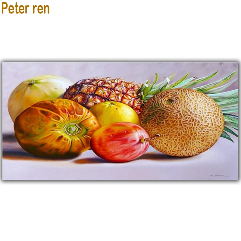Peter ren Diamond Painting DIY Resin Full Diamond embroidery Round\Square mosaic Paintings on the wall Pineapple Orange Coconut
Peter ren Diamond Painting DIY Resin Full Diamond embroidery Round\Square mosaic Paintings on the wall Pineapple Orange Coconut