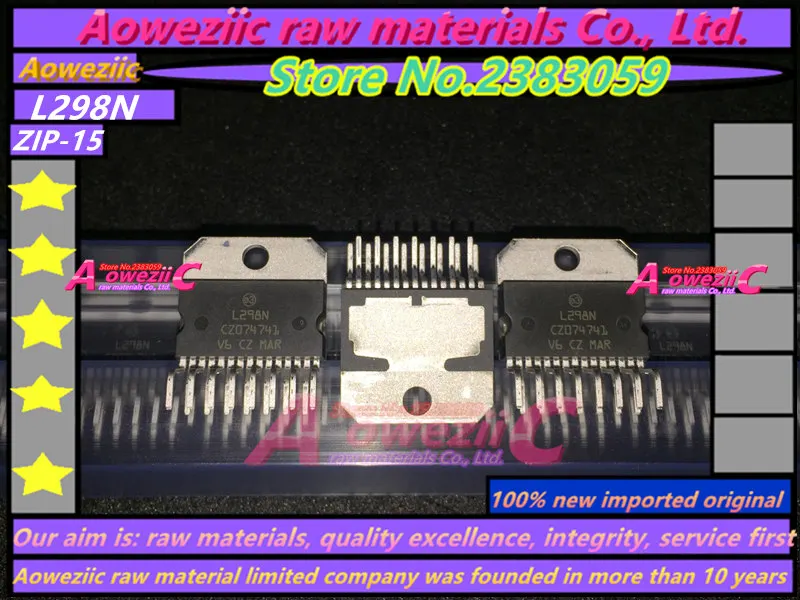 Aoweziic 2017+ 100% new imported original L298N L298 ZIP-15 Stepper Motor Driver Chip
Aoweziic 2017+ 100% new imported original L298N L298 ZIP-15 Stepper Motor Driver Chip