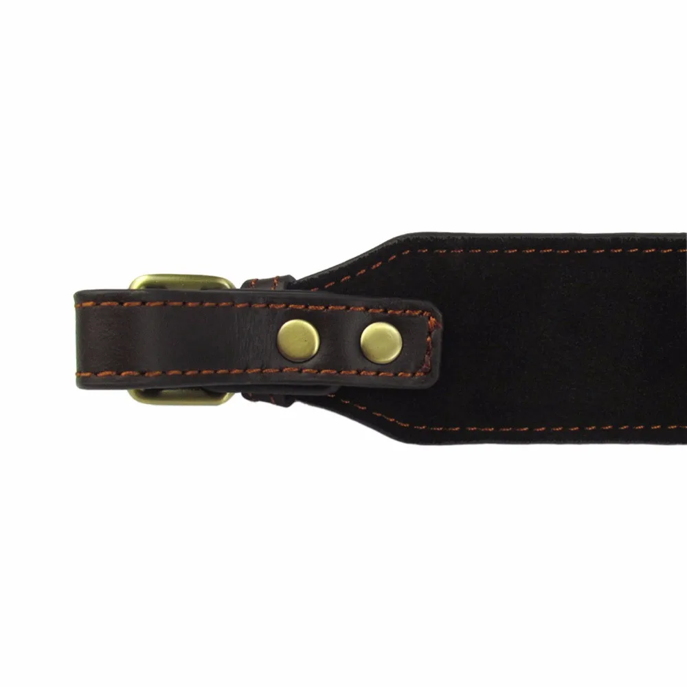 Tourbon Tactical Rifle Gun Sling Genuine Leather Shotgun Belt with Buckle Carrying Shoulder Strap Adjustable Length
Tourbon Tactical Rifle Gun Sling Genuine Leather Shotgun Belt with Buckle Carrying Shoulder Strap Adjustable Length
