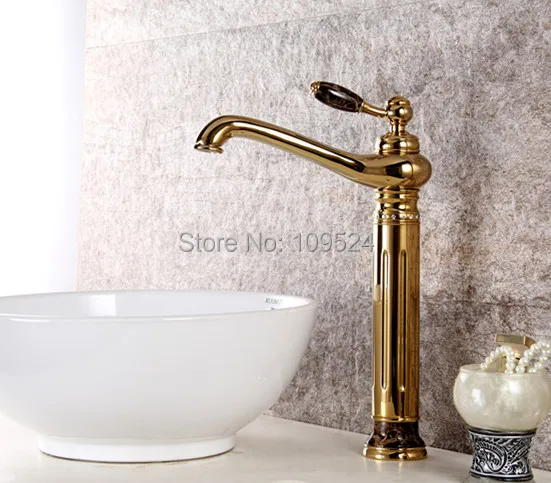 Free shipping Gold PVD clour single hole Bathroom tall Vessel sink crystal faucet mixer tap
Free shipping Gold PVD clour single hole Bathroom tall Vessel sink crystal faucet mixer tap