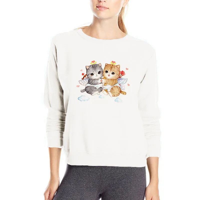 Double kitten hoodies candy color lovely cats sweatshirts womens new style popular outwear soft cotton clothes lovely tops
Double kitten hoodies candy color lovely cats sweatshirts womens new style popular outwear soft cotton clothes lovely tops