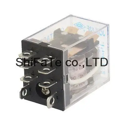 JQX-13F AC/DC 12/24/220/380V Coil 8 Pin DPDT Green LED Indicator Power Relay 5A 240VAC 28VDC
JQX-13F AC/DC 12/24/220/380V Coil 8 Pin DPDT Green LED Indicator Power Relay 5A 240VAC 28VDC