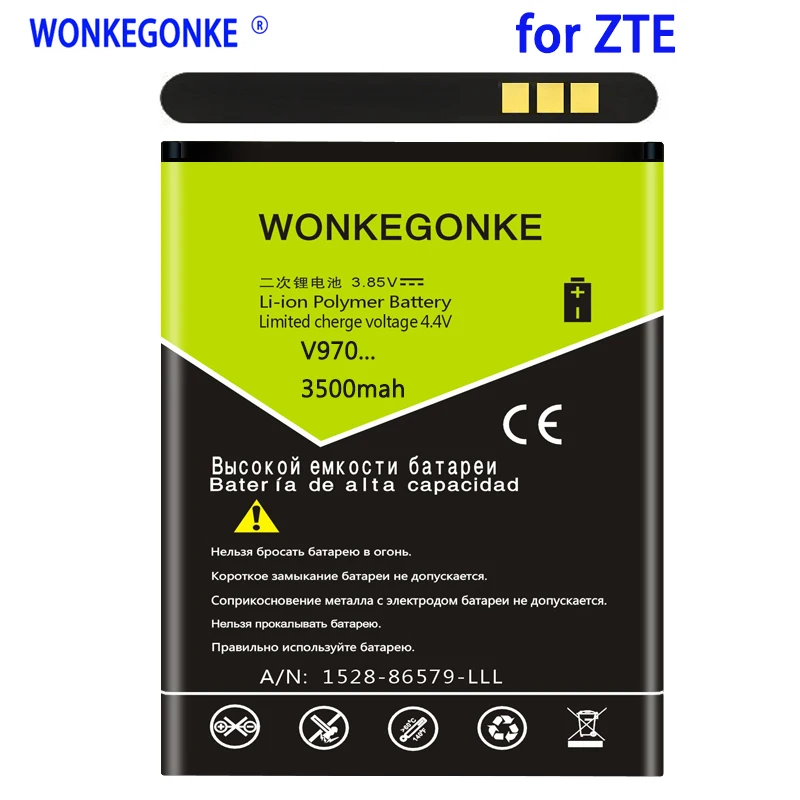 Аккумулятор WONKEGONKE Li3716T42P3h594650 для ZTE Blade 3 / Blade C / V970 V970M Mimosa X U970 V807 U807 N807 V930 / Digma iDxD4
Аккумулятор WONKEGONKE Li3716T42P3h594650 для ZTE Blade 3 / Blade C / V970 V970M Mimosa X U970 V807 U807 N807 V930 / Digma iDxD4