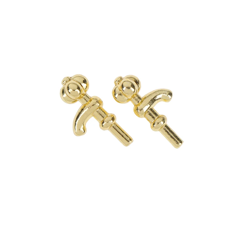 2PCS 1:12 Scale Dollhouse Miniature Faucet Miniature Metal Water Tap Faucet Dollhouse Bathroom Accessories
2PCS 1:12 Scale Dollhouse Miniature Faucet Miniature Metal Water Tap Faucet Dollhouse Bathroom Accessories